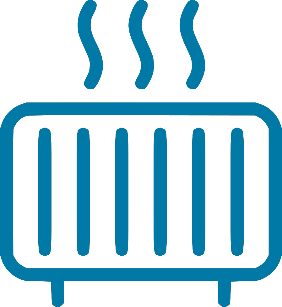 smart heating icon